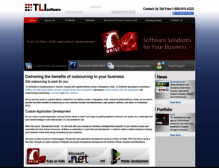 tlisoftware.com screenshot