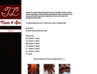 tlnails.net screenshot