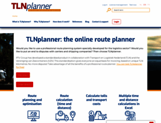 tlnplanner.nl screenshot