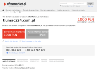 tlumacz24.com.pl screenshot