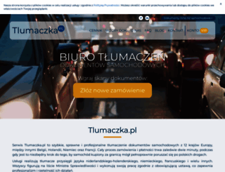 tlumaczka.pl screenshot