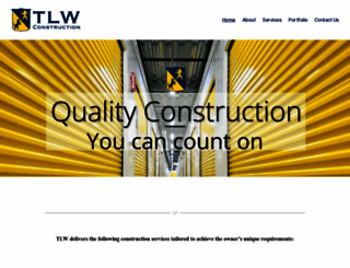 tlwconstruction.com screenshot