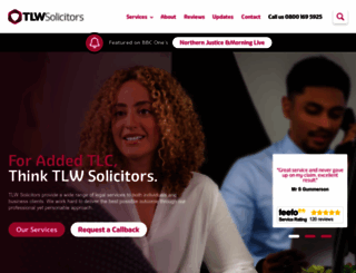 tlwsolicitors.co.uk screenshot