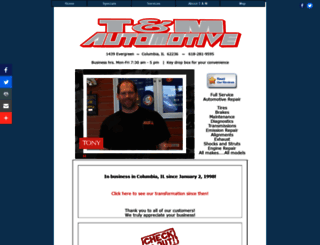 tm-automotive.com screenshot