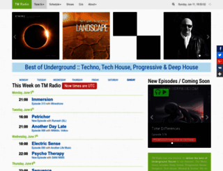 tm-radio.com screenshot