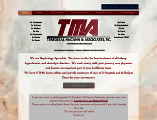 tmakidneydoctors.com screenshot
