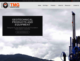 tmgmfg.com screenshot