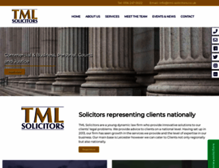 tml-solicitors.co.uk screenshot