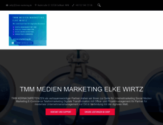 tmm-marketing.de screenshot