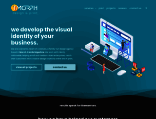 tmorphdesign.co.uk screenshot