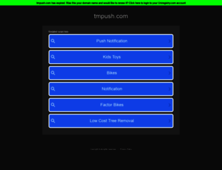 tmpush.com screenshot