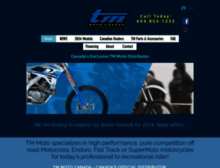 tmracingmotorcycles.com screenshot