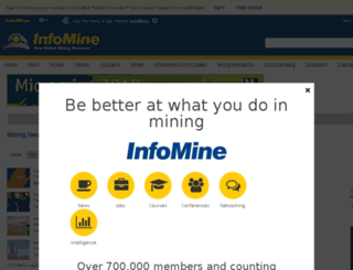 tms.infomine.com screenshot