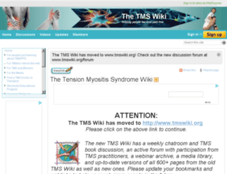 tmswiki.wikifoundry.com screenshot