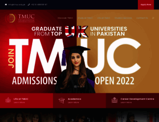 tmuc.edu.pk screenshot
