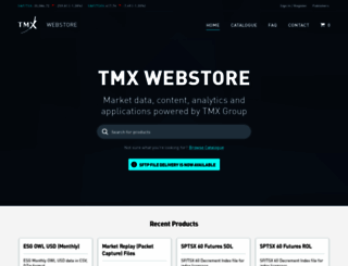 tmxwebstore.com screenshot