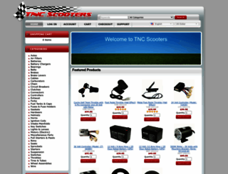 tncscooters.com screenshot