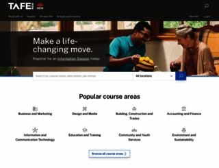 tne.edu.au screenshot