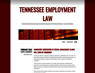 tnemploymentlawblog.com screenshot