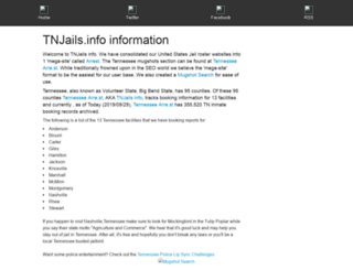 tnjails.info screenshot