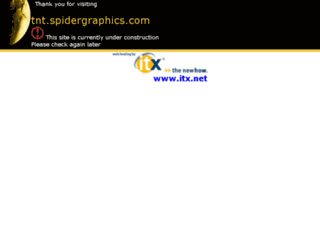 tnt.spidergraphics.com screenshot