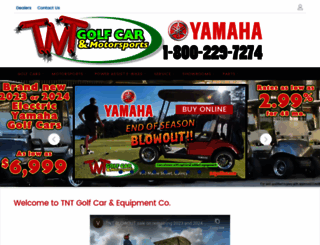 tntgolfcar.com screenshot