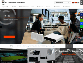 toa.co.id screenshot