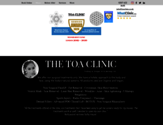 toaclinic.co.uk screenshot