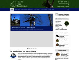 toadstreeservice.net screenshot