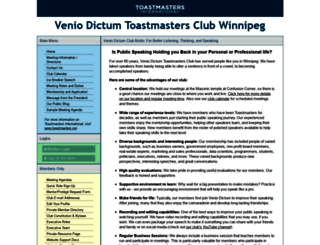 toastmasters.mb.ca screenshot