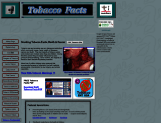 tobacco-facts.info screenshot