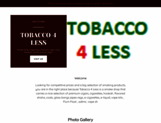 tobacco4lessinglewood.com screenshot