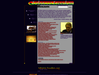 tobaccofreedom.org screenshot