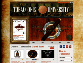 tobacconistuniversity.org screenshot