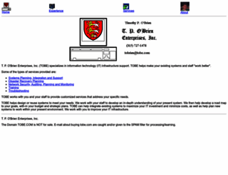 tobe.com screenshot