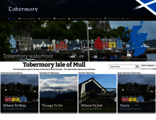 tobermory.co.uk screenshot