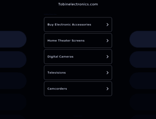 tobinelectronics.com screenshot
