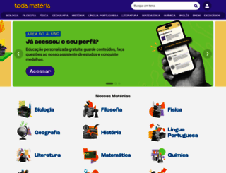 todamateria.com.br screenshot