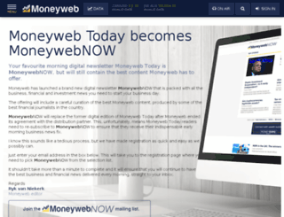 today.moneyweb.co.za screenshot