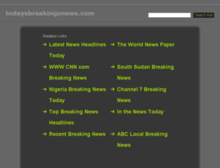 todaysbreakingsnews.com screenshot