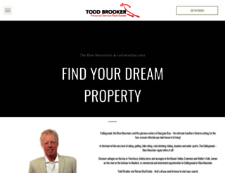 toddbrooker.com screenshot