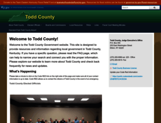 toddcounty.ky.gov screenshot