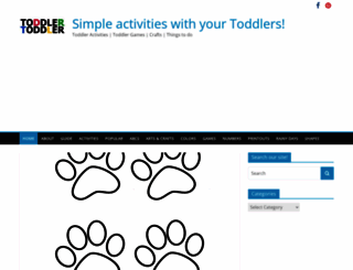toddlertoddler.com screenshot