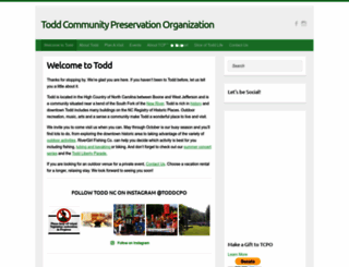 toddnc.org screenshot