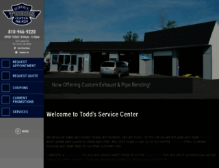toddsservicecenter.com screenshot