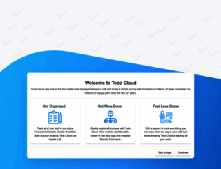 todo-cloud.com screenshot