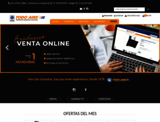 todoaire.com.ar screenshot