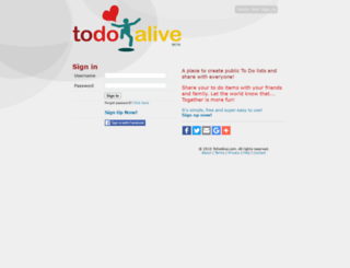 todoalive.com screenshot