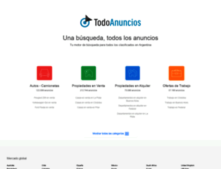 todoanuncios.com.ar screenshot