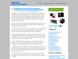 tododeco.com screenshot
